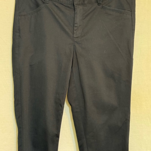 B-101 Loft Black Cropped Pants Size 4‎ - Picture 3 of 13